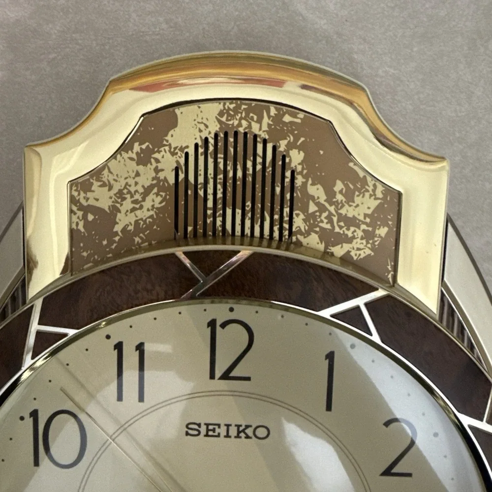 Seiko‎ Westminster-Whittington Wall Clock Battery Operated Chime 17